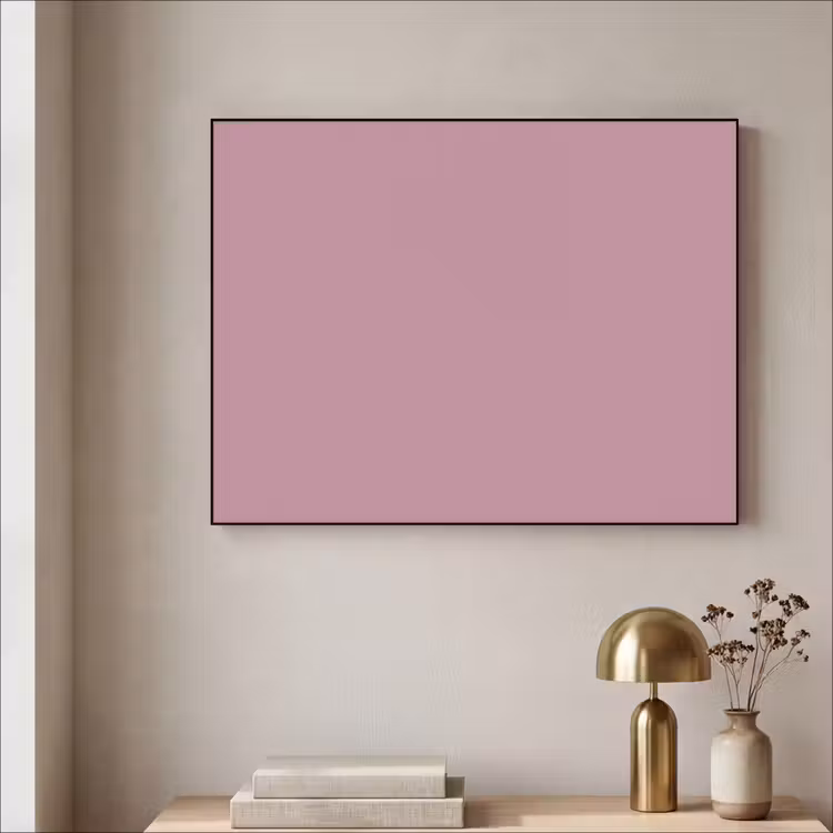 Dusty - Mauve - Paars Textielframe zwart klein 947 -sfeer2