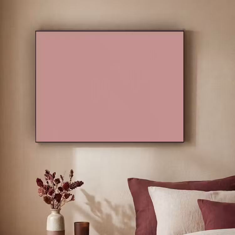 Dusty - Rose - Roze Textielframe zwart klein 947 -sfeer1
