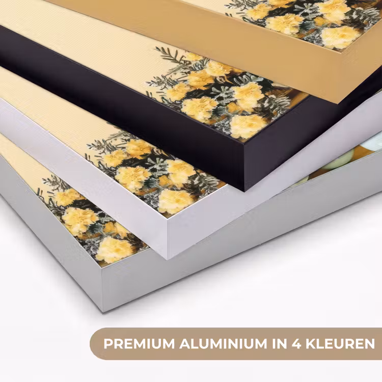 Eieren -  Konijn - Pasteltinten Textielframe zwart klein -USP_kleurenNL