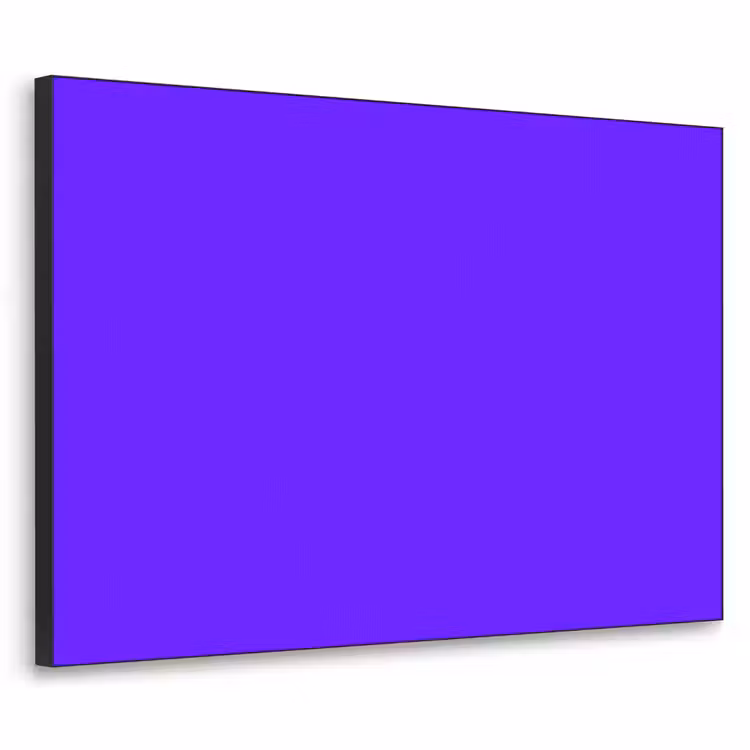 Electric - Indigo - Paars Textielframe zwart klein 947 -3d