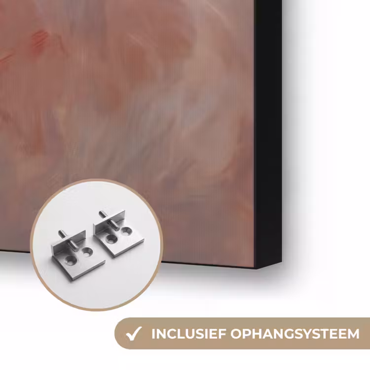 Engel - Pijl en boog - Mythologie - Klassiek Textielframe zwart klein -USP_ophangsysteemNL
