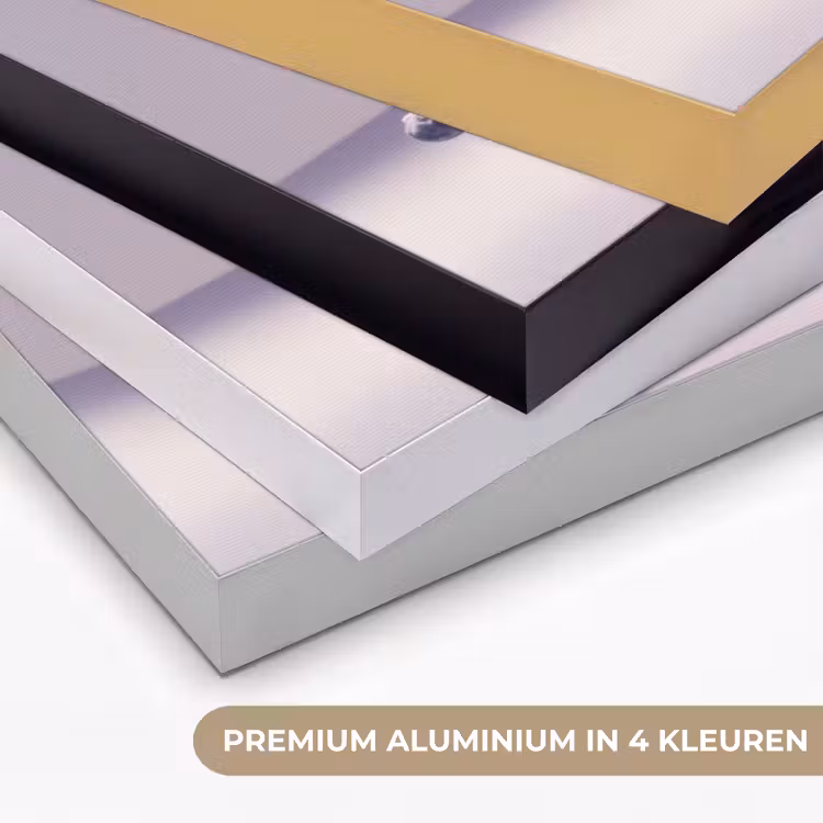 Eten - Taart - Bessen - Blauw Textielframe zwart klein -USP_kleurenNL