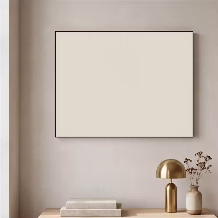 Fresh - Linen - Nude Textielframe zwart klein 947 -sfeer2