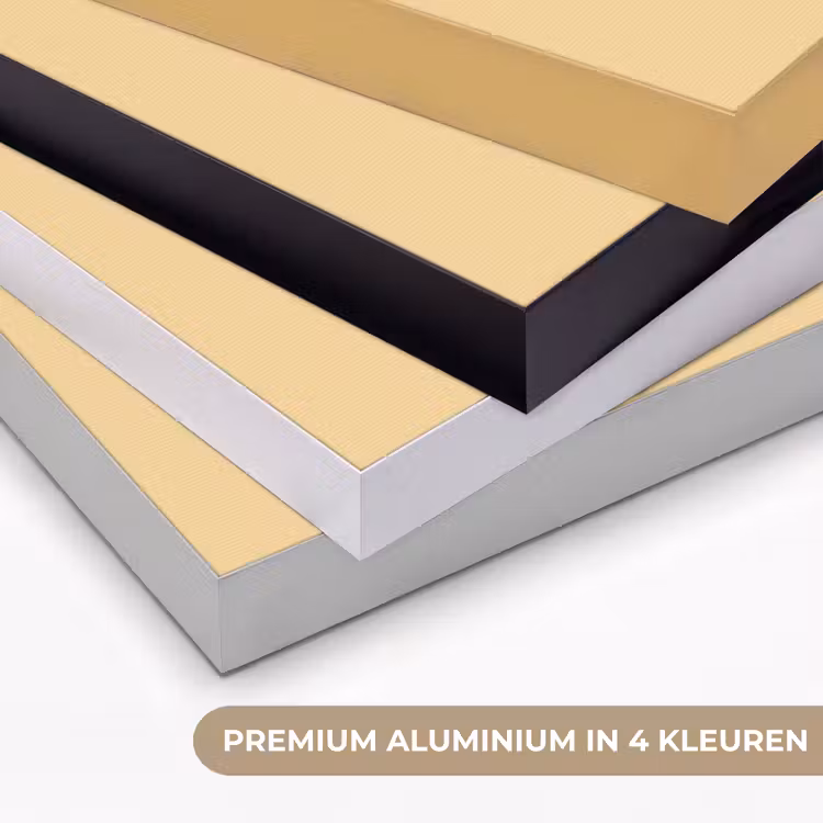 Geel - Snoep - Kleur Textielframe zwart klein -USP_kleurenNL