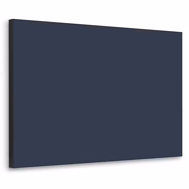 Geldersblauw - Blauw - Klassiek Textielframe zwart klein 947 -3d
