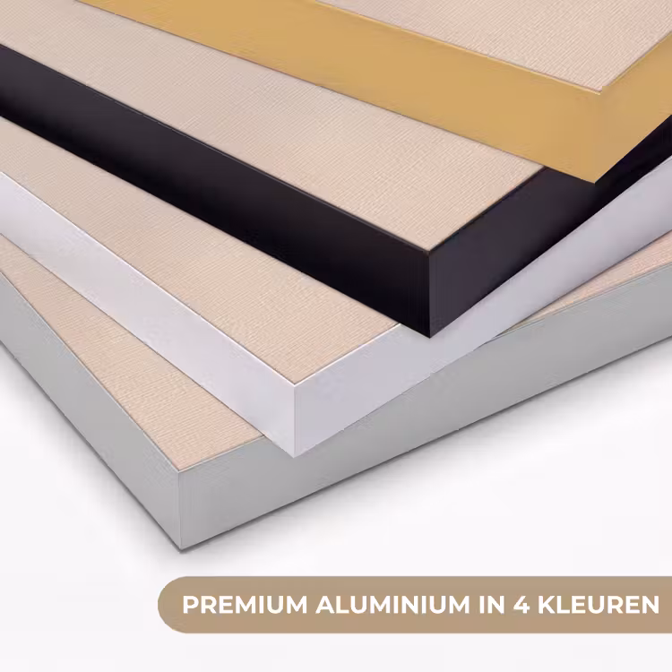 Gitaar - Pastel - Schilderachtig Textielframe zwart klein -USP_kleurenNL