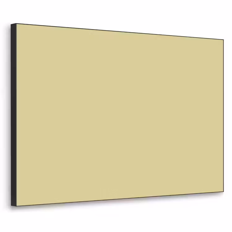 Golden - Clover - Geel Textielframe zwart klein 947 -3d
