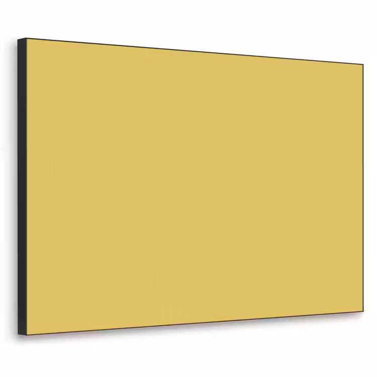 Golden - Victory - Geel Textielframe zwart klein 947 -3d