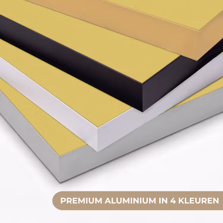 Golden - Victory - Geel Textielframe zwart klein 947 -USP_kleurenNL
