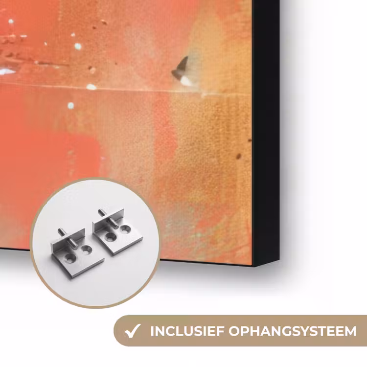 Graffiti - Astronaut - Street art - Ruimte Textielframe zwart klein -USP_ophangsysteemNL