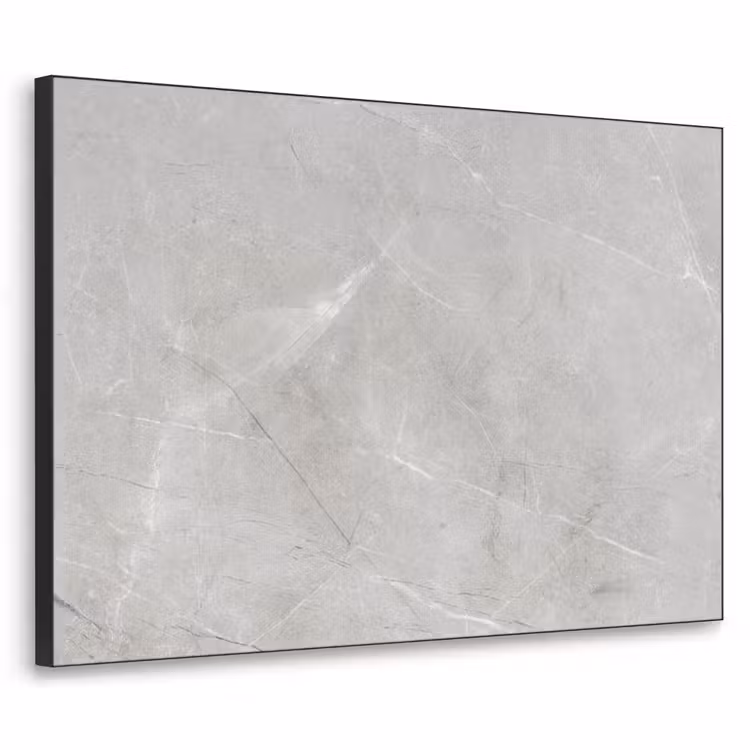 Grijs - Beton - Industrieel Textielframe zwart klein -3d