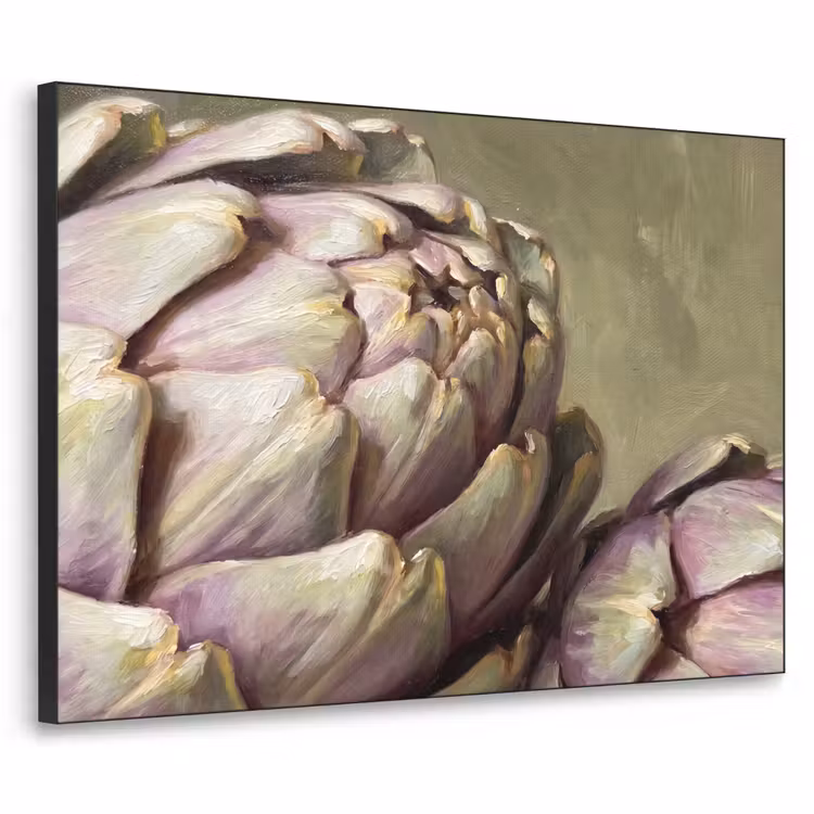 Art frame - Groente - Stilleven - Schilderij - Groente - Stilleven - Schilderij Textielframe zwart klein