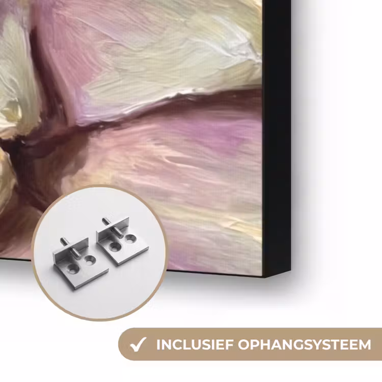 Art frame - Groente - Stilleven - Schilderij - Groente - Stilleven - Schilderij Textielframe zwart klein