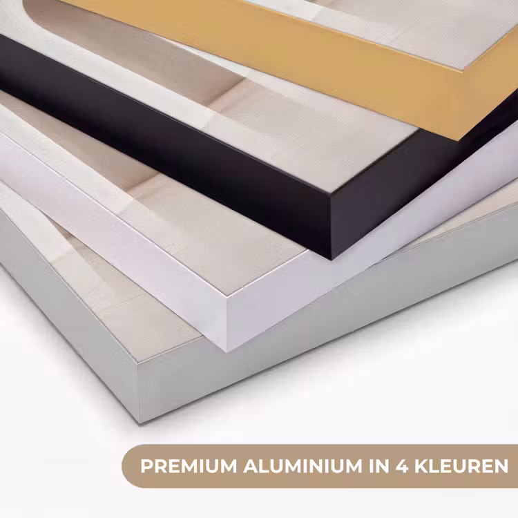 Hal - Bogen - Symmetrisch - Modern Textielframe zwart klein -USP_kleurenNL