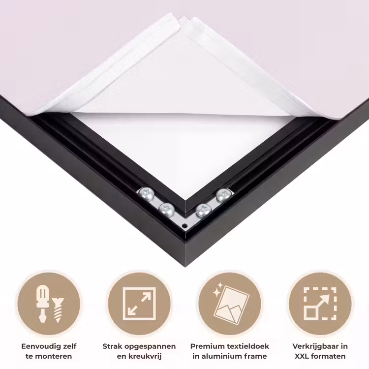 Hart - Lolly - Snoep Textielframe zwart klein -USP_feed_closeupNL