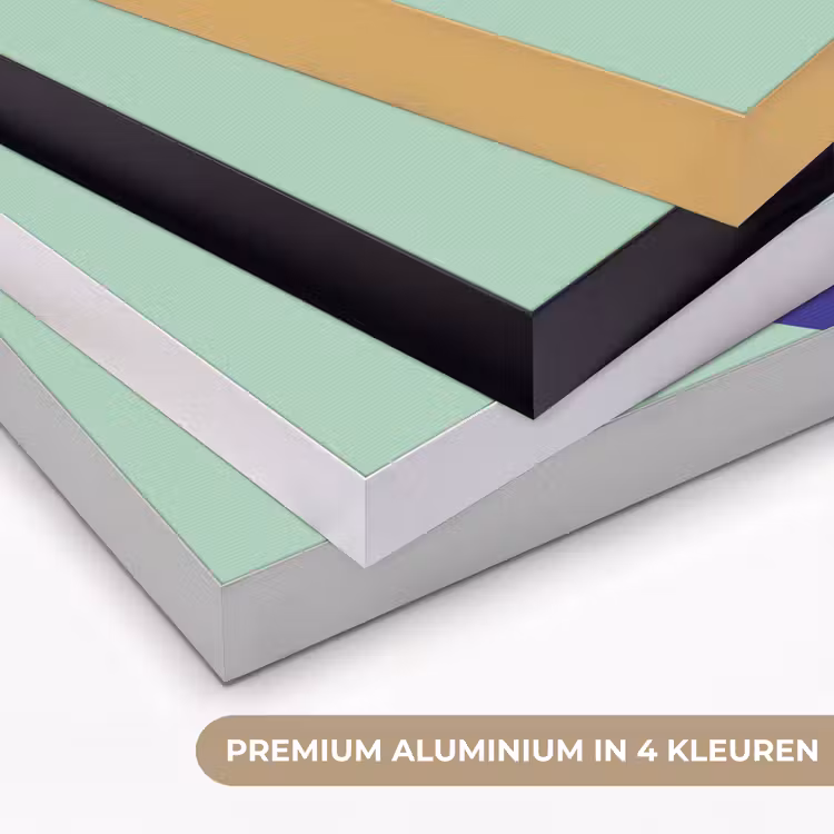 Hartjes - Kleurrijk - Valentijn Textielframe zwart klein -USP_kleurenNL