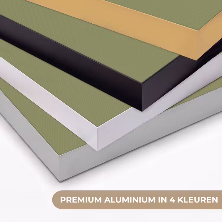 Herbal - Matcha - Groen Textielframe zwart klein 947 -USP_kleurenNL