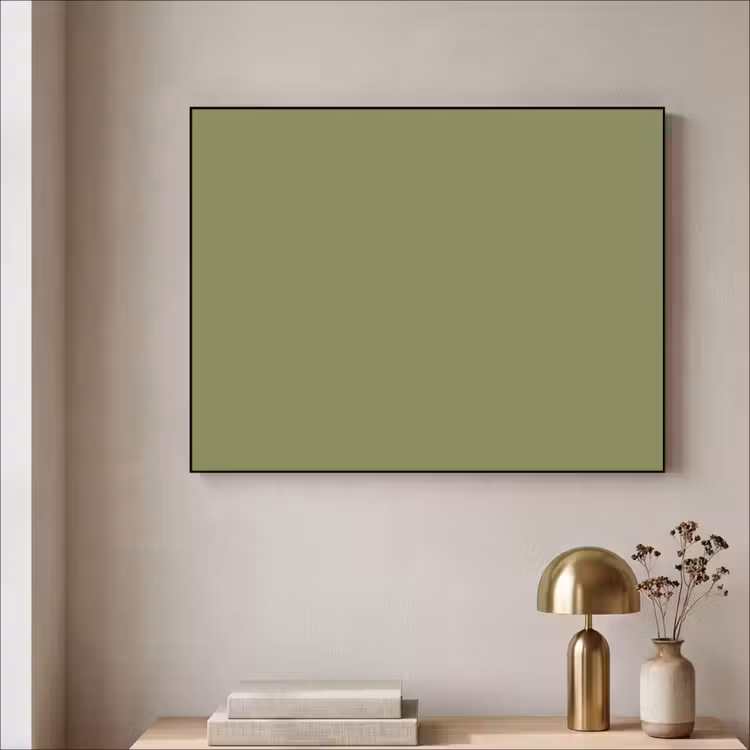 Herbal - Matcha - Groen Textielframe zwart klein 947 -sfeer2