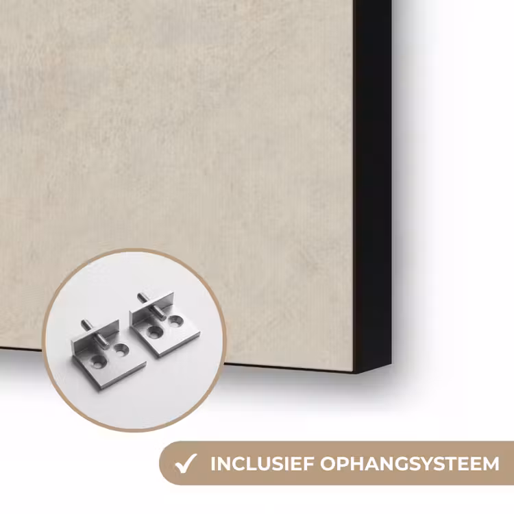 Het Puttertje - Schilderij - Fabricius - Oude Meester Textielframe zwart klein -USP_ophangsysteemNL
