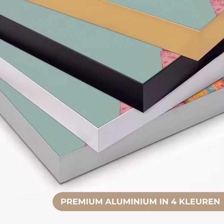 Hond - Overhemd - Bloemen - Bril Textielframe zwart klein -USP_kleurenNL