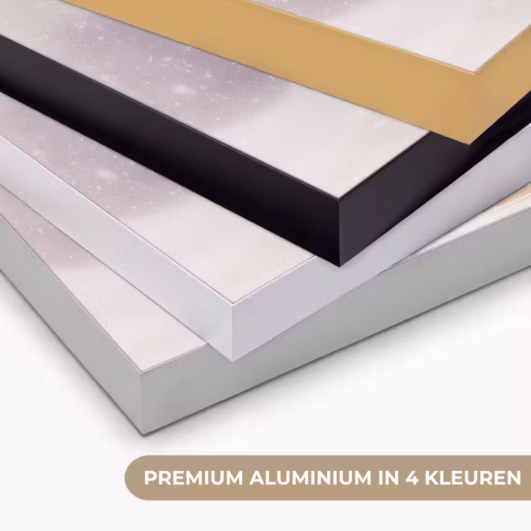 Huisje - Suiker - Pastel Textielframe zwart klein -USP_kleurenNL