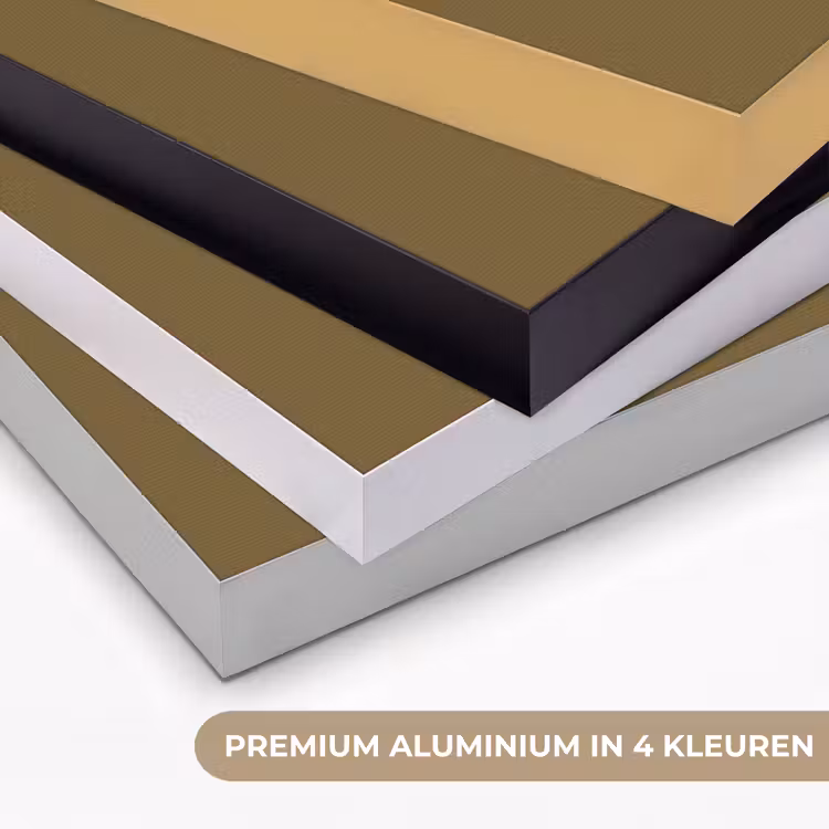 Hunter - Groen - Herfst Textielframe zwart klein 947 -USP_kleurenNL