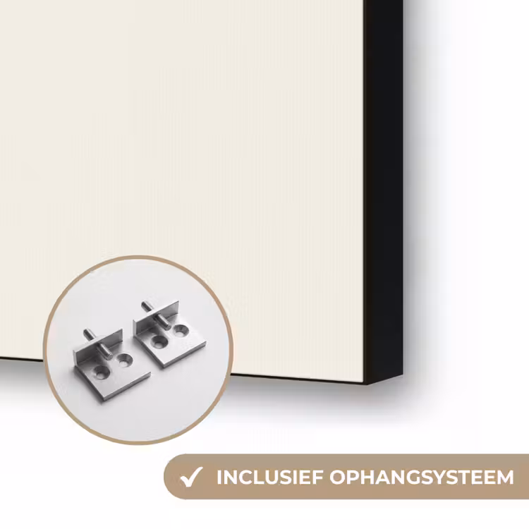 Illustratie - Moeder - Kind - Liefdevol Textielframe zwart klein -USP_ophangsysteemNL