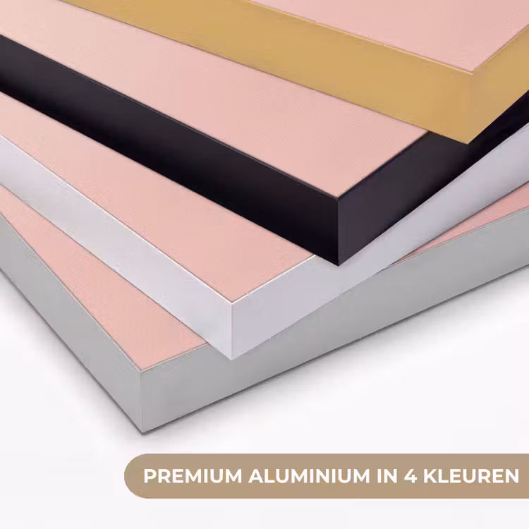 Kauwgom - Retro - Snoep - Roze Textielframe zwart klein -USP_kleurenNL