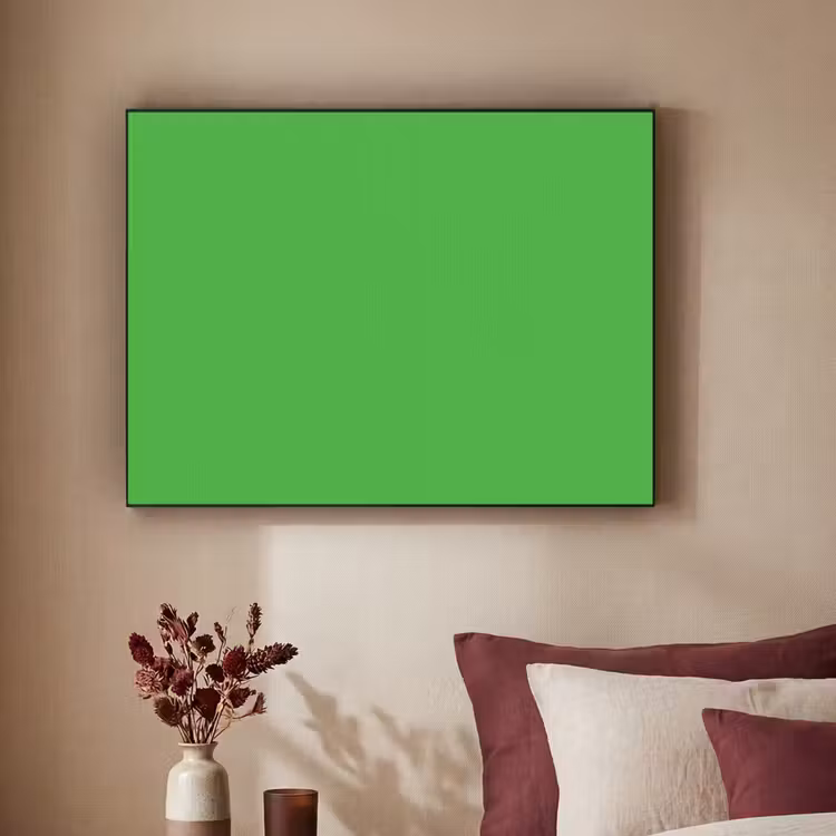Kelly - Green - Groen Textielframe zwart klein 947 -sfeer1