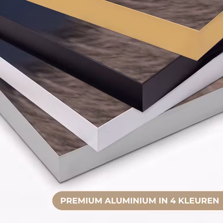 Kerkuil - Maan - Nacht Textielframe zwart klein -USP_kleurenNL