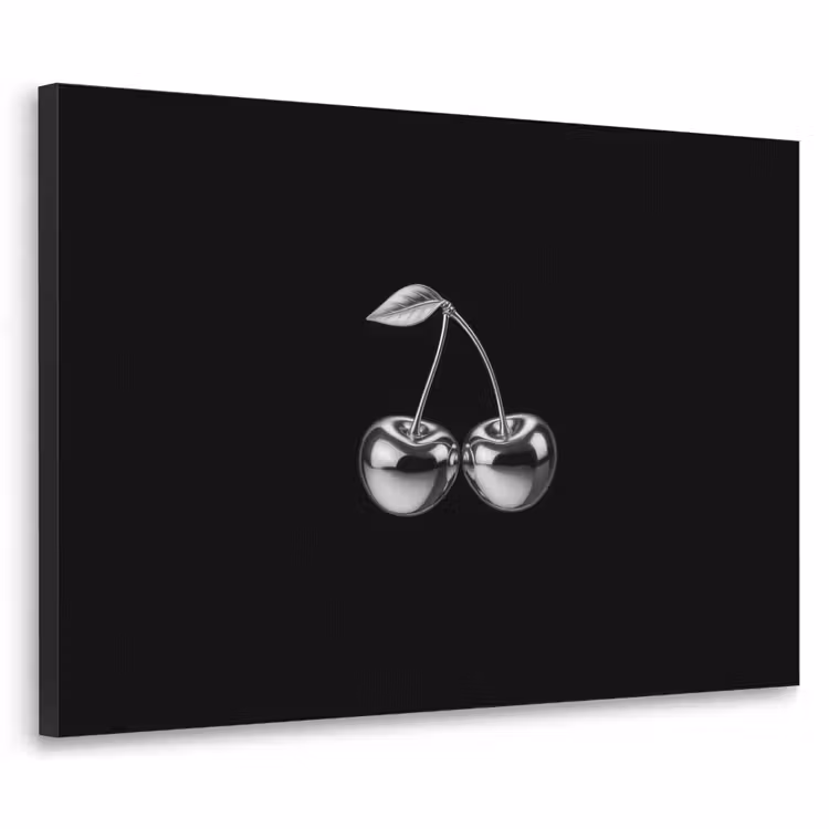 Kers - Luxueus - Metallic Textielframe - compleet frame klein -3d