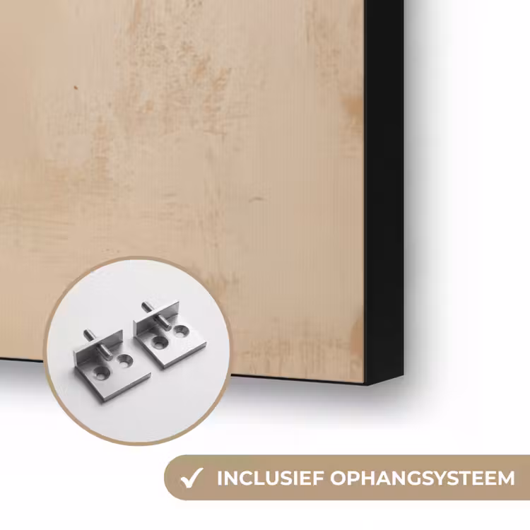 Kerst - Hert - Gewei - Kerstbal - Rendier Textielframe zwart klein -USP_ophangsysteemNL