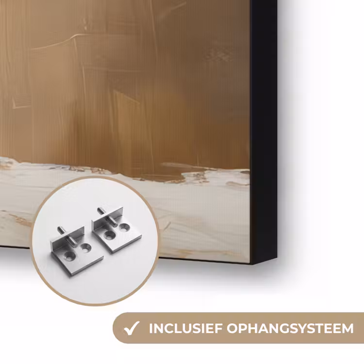 Kerst - Sfeer - Groen Textielframe zwart klein -USP_ophangsysteemNL