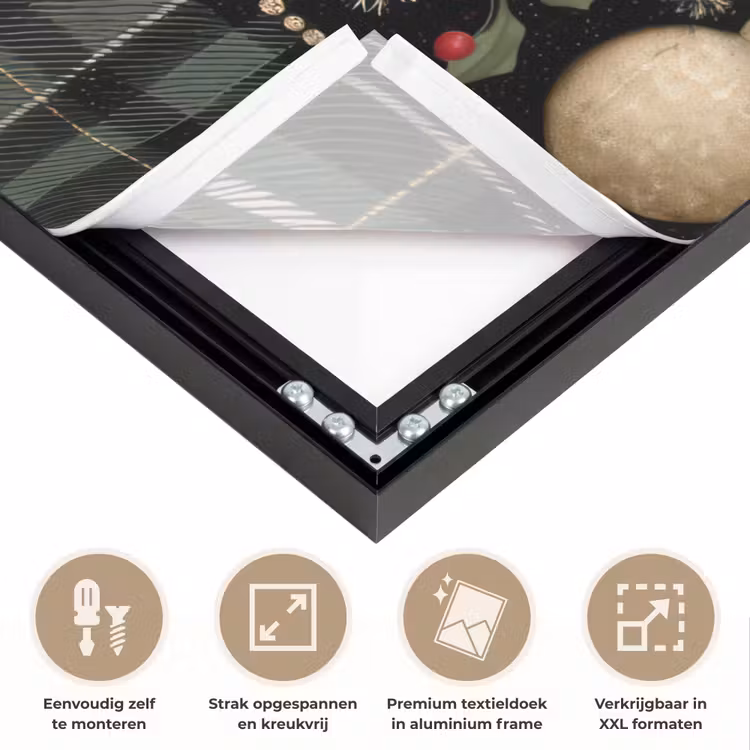 Kerstballen - Rood - Hulsttakken - Patroon Textielframe zwart klein -USP_feed_closeupNL