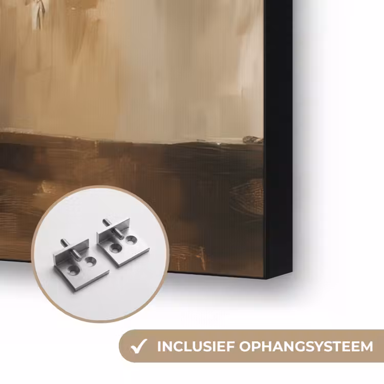 Kerstboom - Versierd - Kleurrijk Textielframe zwart klein -USP_ophangsysteemNL
