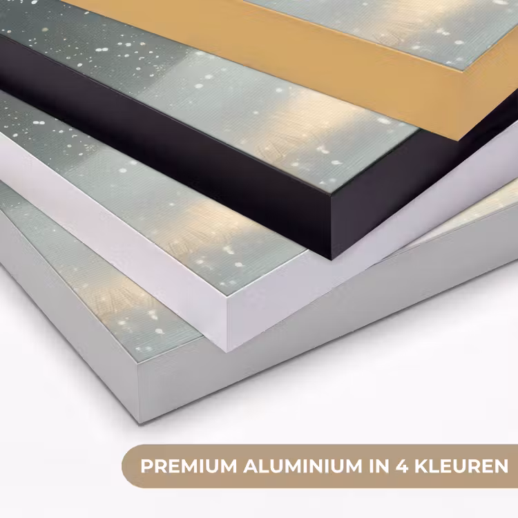 Kerstmagie - Winterwoud - Rendier Textielframe zwart klein -USP_kleurenNL