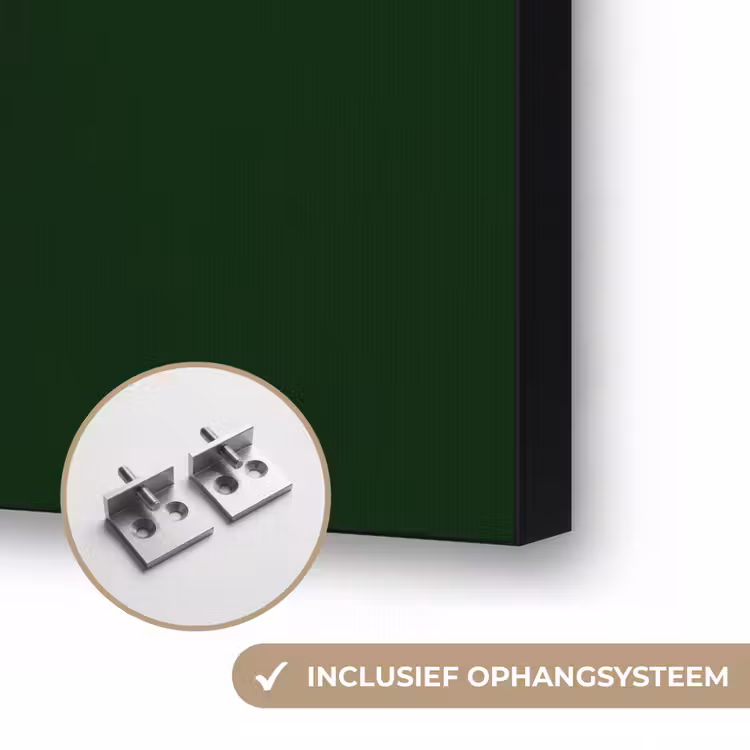 Klassiek - Sierlijk - Roze Textielframe zwart klein -USP_ophangsysteemNL