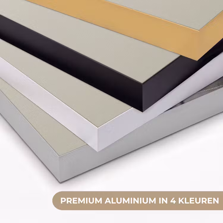 Kokskleding - Zwart - Hondje Textielframe zwart klein -USP_kleurenNL