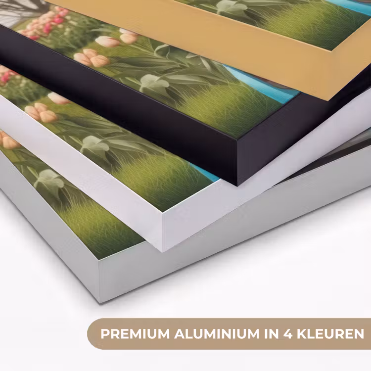 Konijn - Boerderij - Eieren Textielframe zwart klein -USP_kleurenNL
