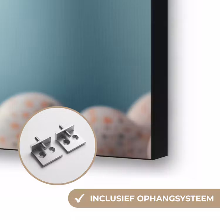 Konijn - Eieren - Mand Textielframe zwart klein -USP_ophangsysteemNL