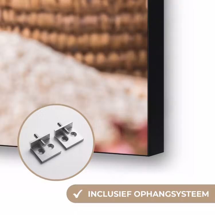 Art frame - Kruiden - Manden - Oosters - Kruiden - Manden - Oosters Textielframe zwart klein