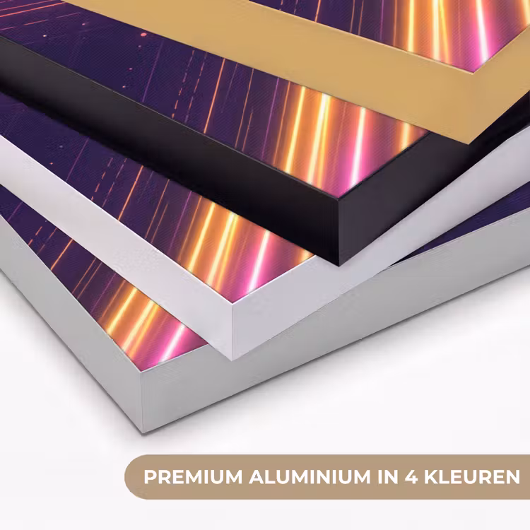 Kruisen - Lasterstralen - Neon Textielframe zwart klein -USP_kleurenNL