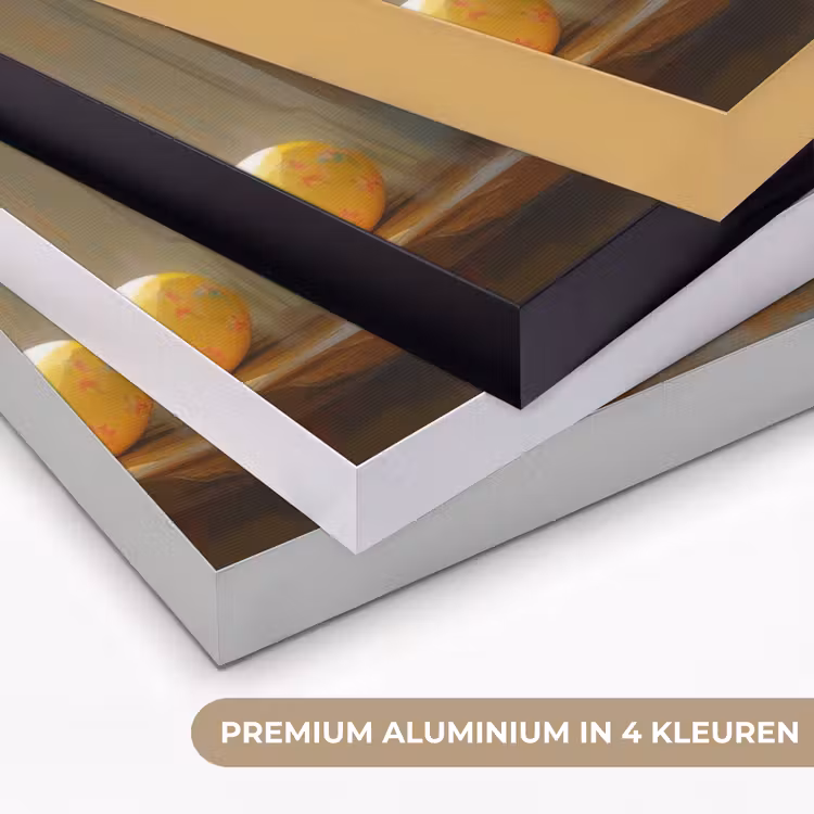 Kuiken - Raam - Paaseieren Textielframe zwart klein -USP_kleurenNL
