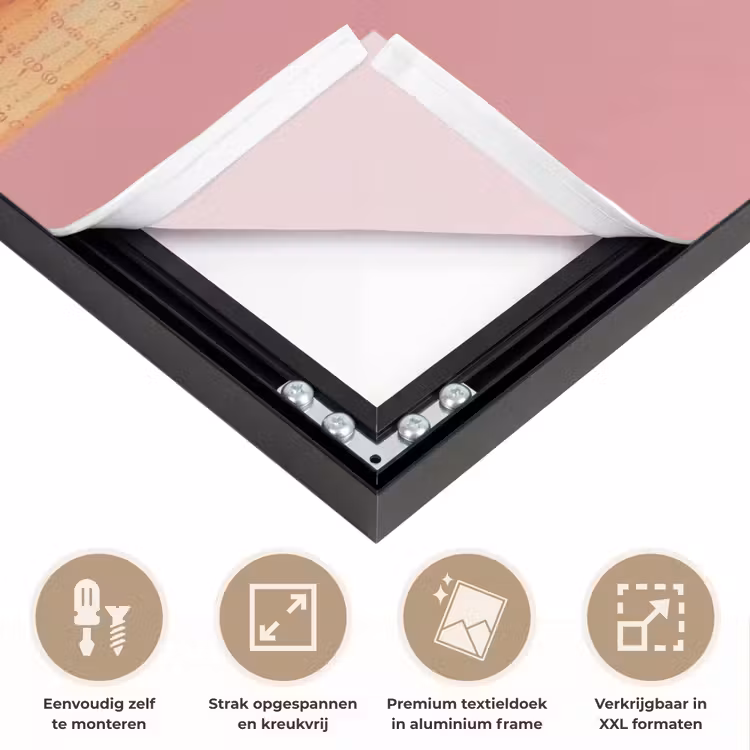 Leeuw - Pak - Geruit - Bril Textielframe zwart klein -USP_feed_closeupNL