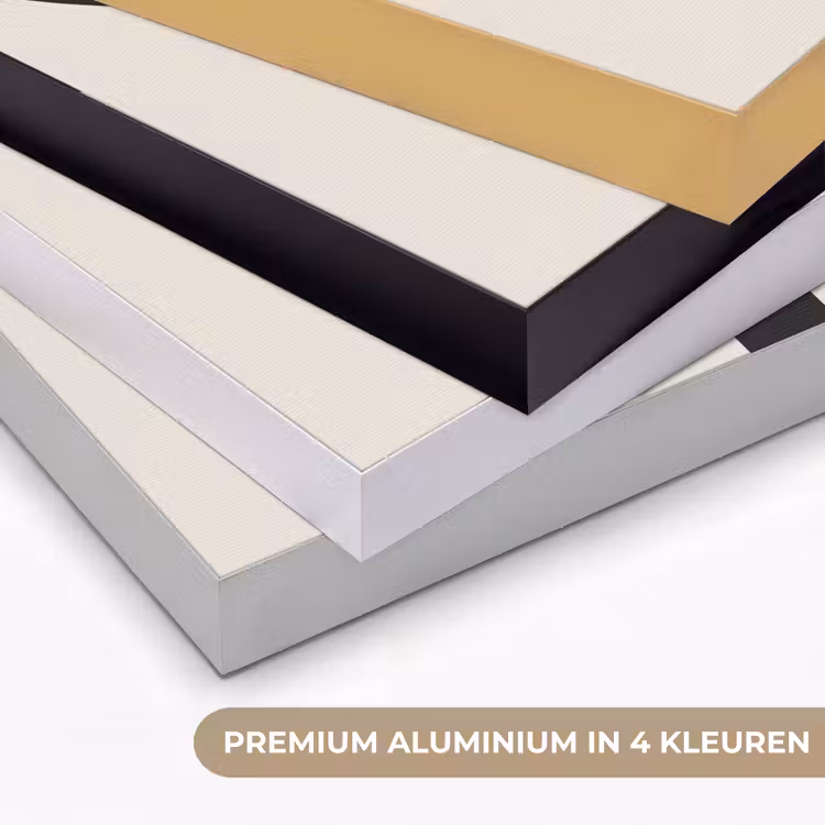 Liefde - Beige - Race Textielframe zwart klein -USP_kleurenNL