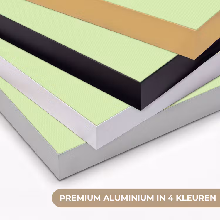 Light - Lime - Groen Textielframe zwart klein 947 -USP_kleurenNL