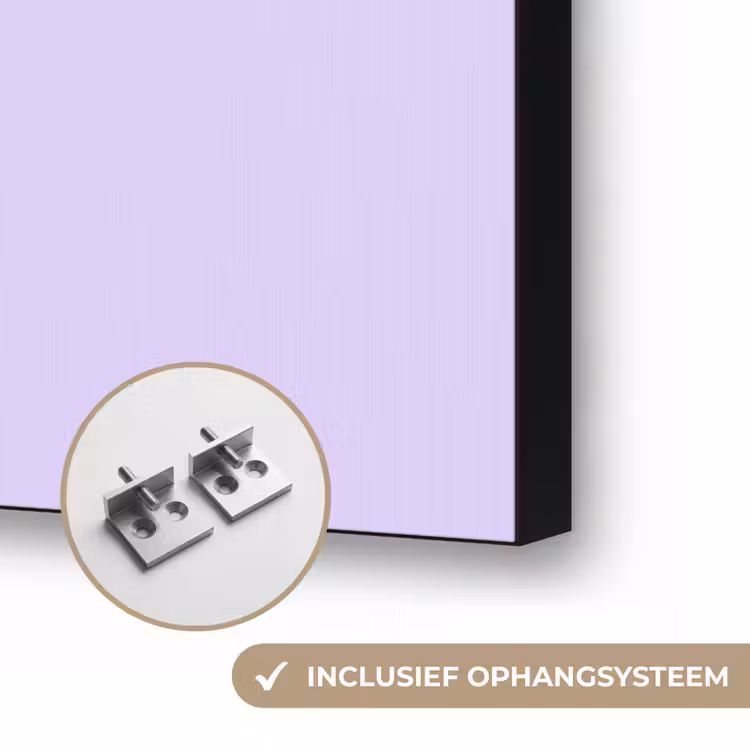 Light - Orchid - Paars Textielframe zwart klein 947 -USP_ophangsysteemNL