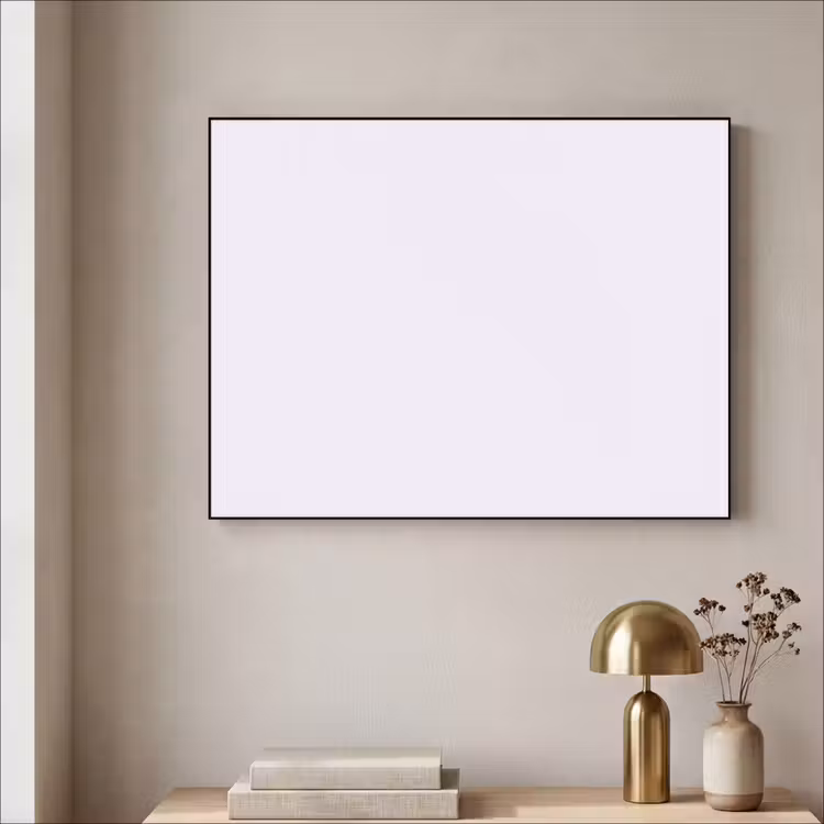 Lilac - Luxe - Paars Textielframe zwart klein 947 -sfeer2
