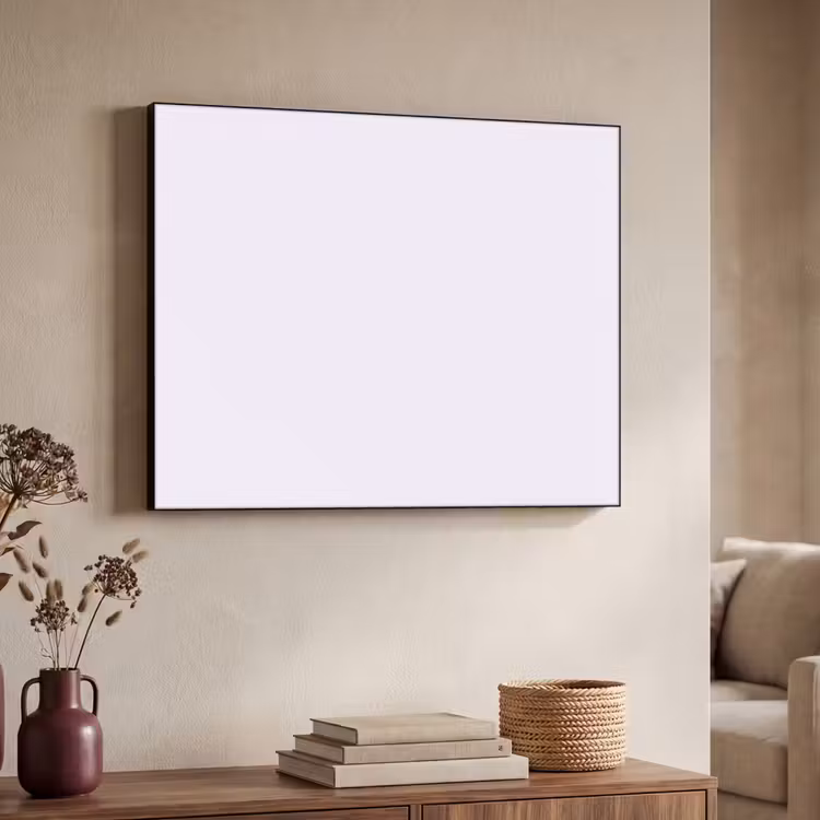 Lilac - Luxe - Paars Textielframe zwart klein 947 -sfeer3