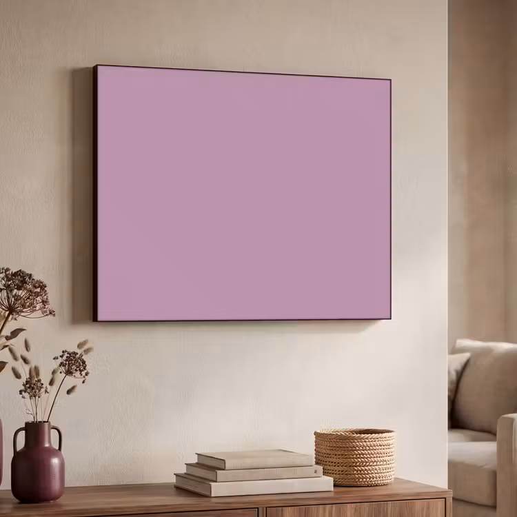 Lilac - Paars - Mauve Textielframe zwart klein 947 -sfeer3